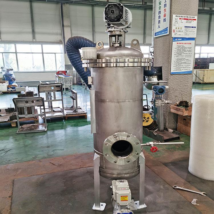 200立方刮刷式自清洗过滤器 化工污水全自动介质处理设备
