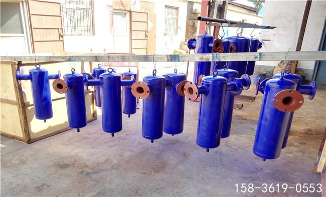 菲利特FXQ型自动排水式离心气水分离器 旋风式汽水分离器