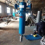 小型法兰口汽水分离器 DN25旋风式汽水分离器