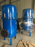 风机后置不锈钢FXQ-150旋风汽水分离器 管道内螺纹汽水分离器