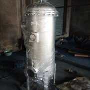 定制法兰连接旋流式汽水分离器 大口径除水过滤器