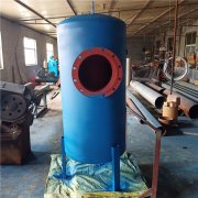 管道气体除水器DN150汽水分离器旋风式立式卧式不锈钢过滤器