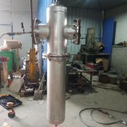 FXQ-150空气旋风式除水器 过滤器 新乡生产-蒸汽气水分离器